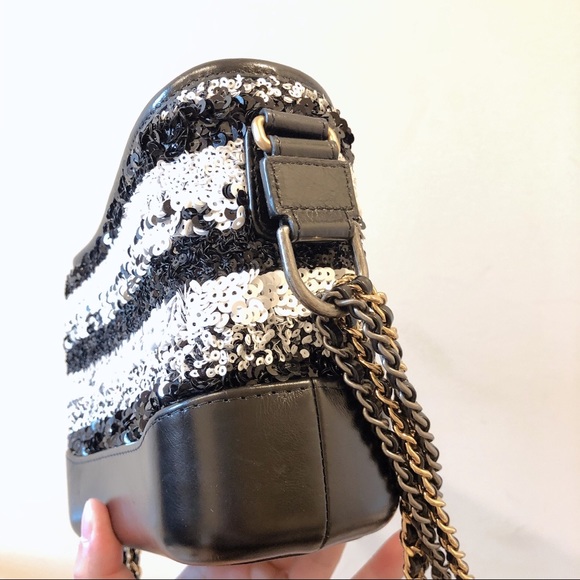 Chanel Sequin Calfskin Small Gabrielle Hobo bag - Picture 5 of 12